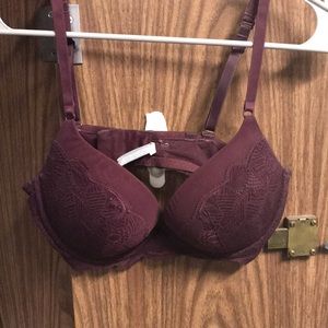 Push up Maroon aerie bra!!!